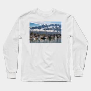 Boats and the mist Long Sleeve T-Shirt